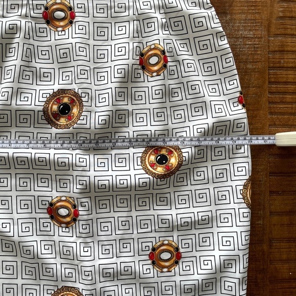 VINTAGE Labyrinth Brooch Pencil Skirt - Picture 9 of 12